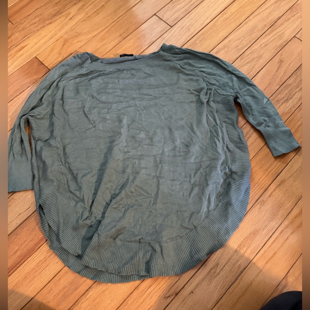 Green Long Sleeve Sweater